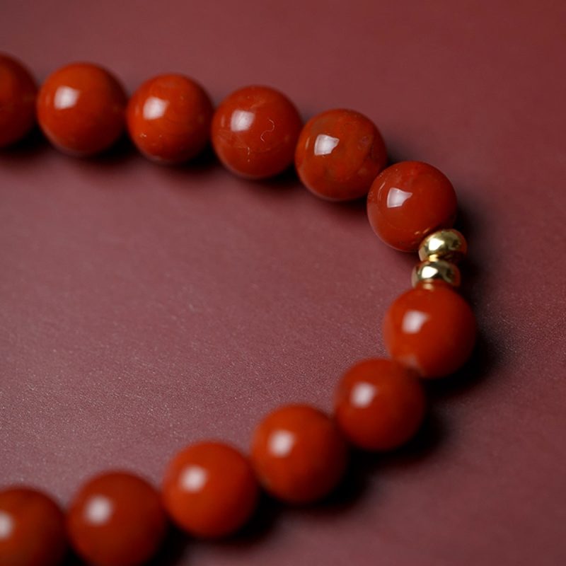 South Red Agate Lucky Blessing Bracelet - Image 4