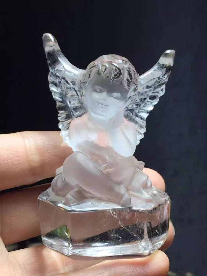 Cupid Manifest Love Tibetan Quartz Crystal EXQUISITE IN Protection Healing