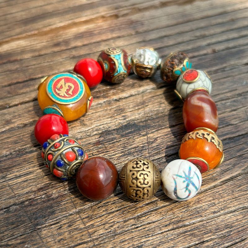 Courage Energy Tibetan Treasures Bracelet - Image 8
