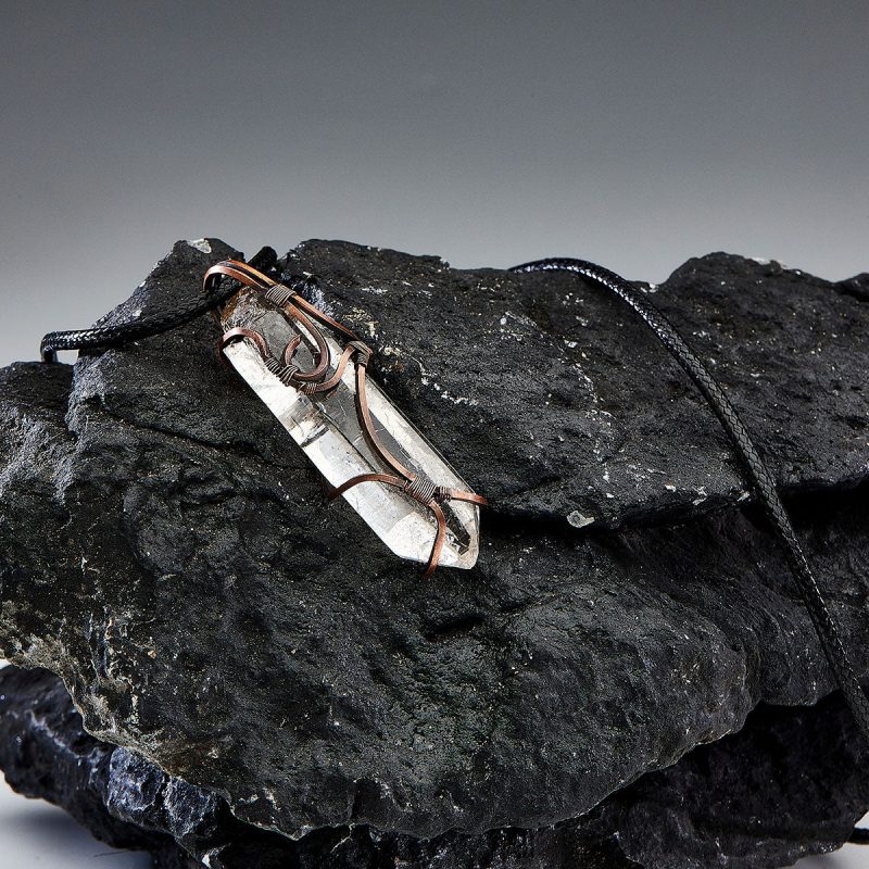 Purity Energy Clear Quartz Silver Pendants - Image 5