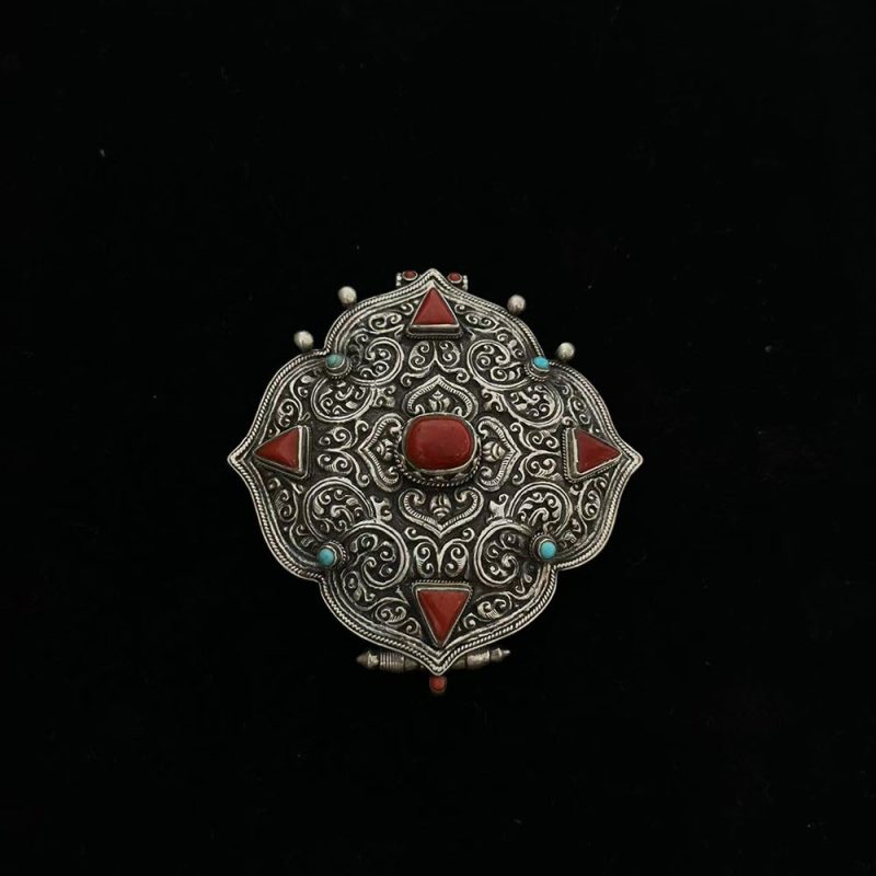 Vitality Shield Turquoise Pendant - Image 2