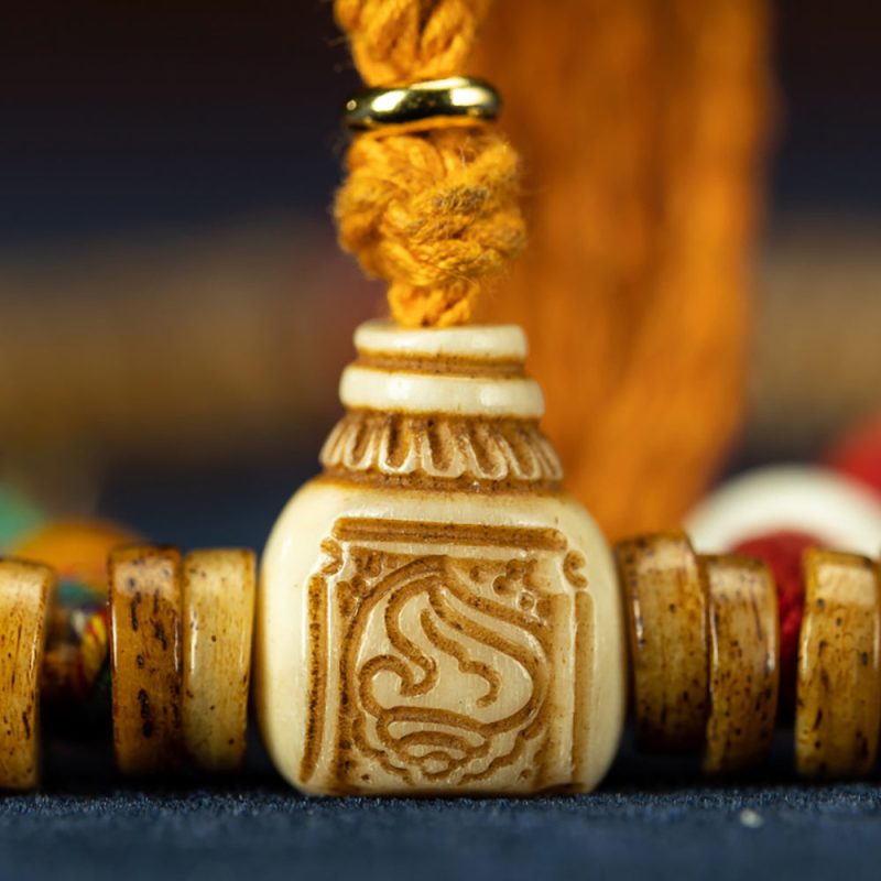 The King of Beads Top Quality Qing Dynasty No Marrow Gabala Rosary Bracelet Eternal Heritage of Temples - Image 7