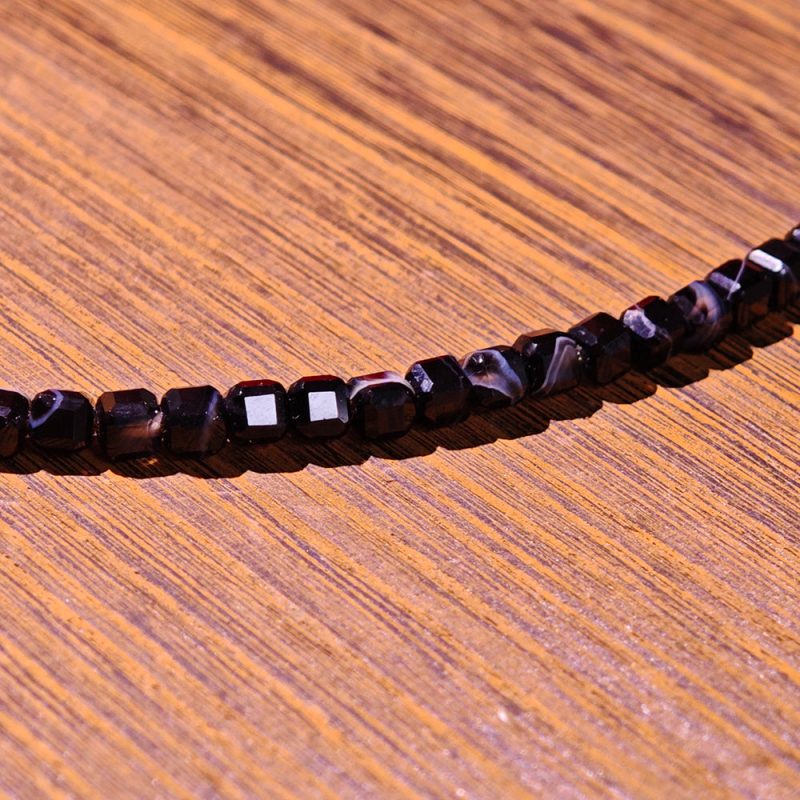 Five-Eye Tibetan Agate Pendant – Protection Talisman with Handcrafted Design - Image 5