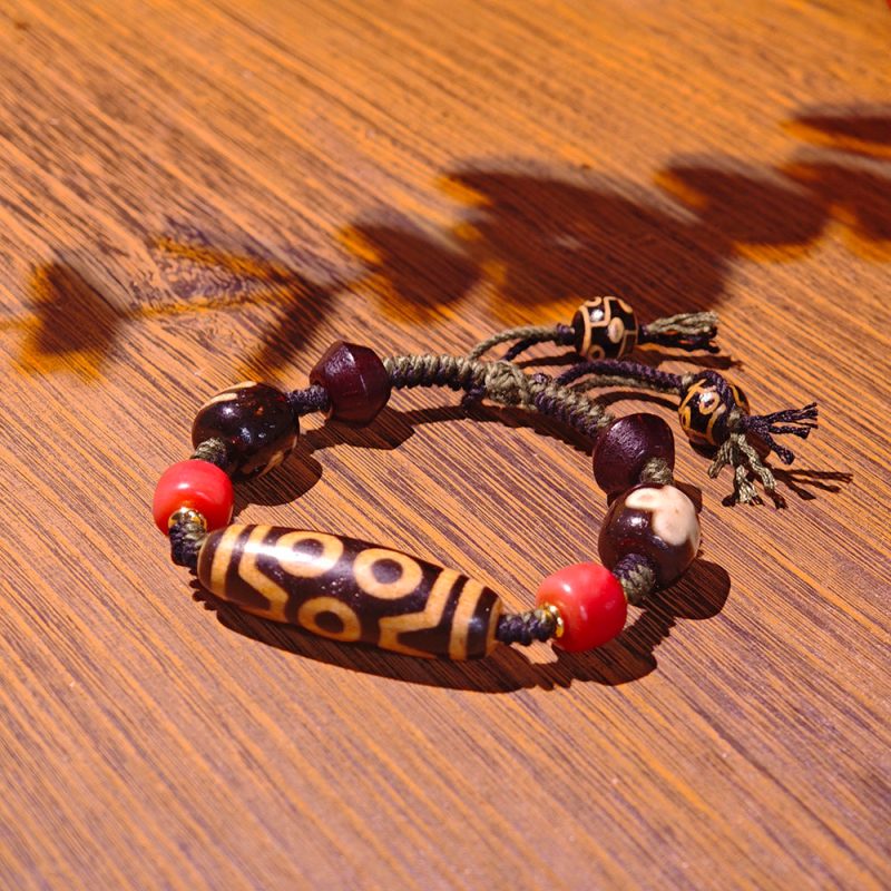 Seven-Eye Dzi Power Bracelet – Protection and Energy Enhancer - Image 2