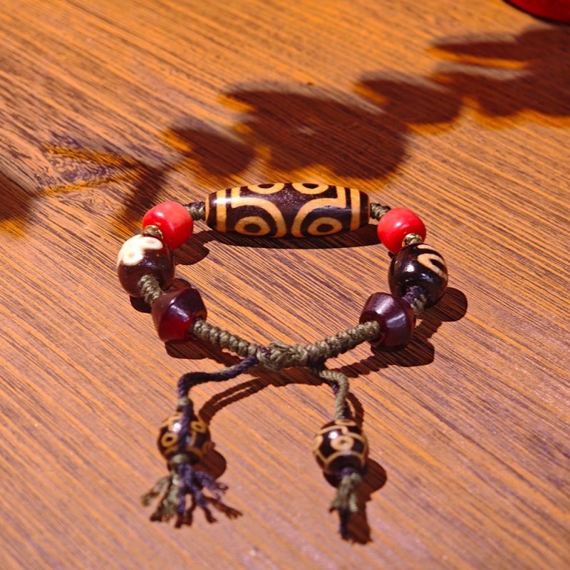 Seven-Eye Dzi Power Bracelet – Protection and Energy Enhancer - Image 3