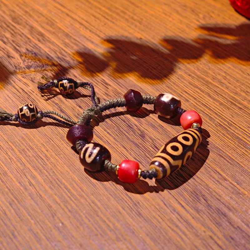 Seven-Eye Dzi Power Bracelet – Protection and Energy Enhancer - Image 4