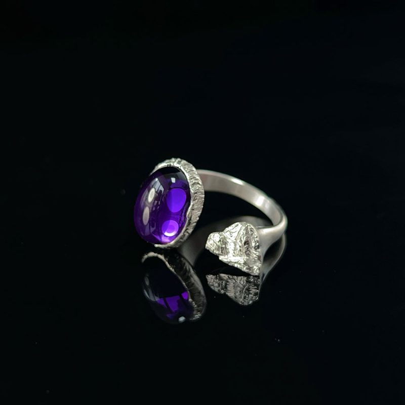 KAILASH ENERGY Chakra Awakening Ring Seven Chakra Gemstone 925 Sterling Silver Adjustable - Image 12