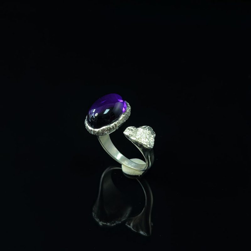 KAILASH ENERGY Chakra Awakening Ring Seven Chakra Gemstone 925 Sterling Silver Adjustable - Image 10