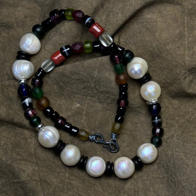 Sacred Harmony Crystal & Pearl Talisman - Image 4