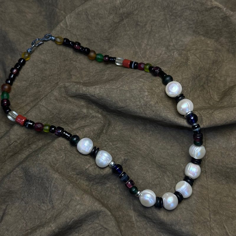 Sacred Harmony Crystal & Pearl Talisman - Image 5