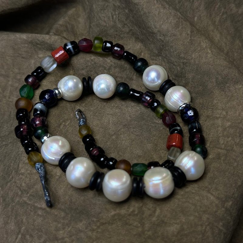 Sacred Harmony Crystal & Pearl Talisman - Image 10