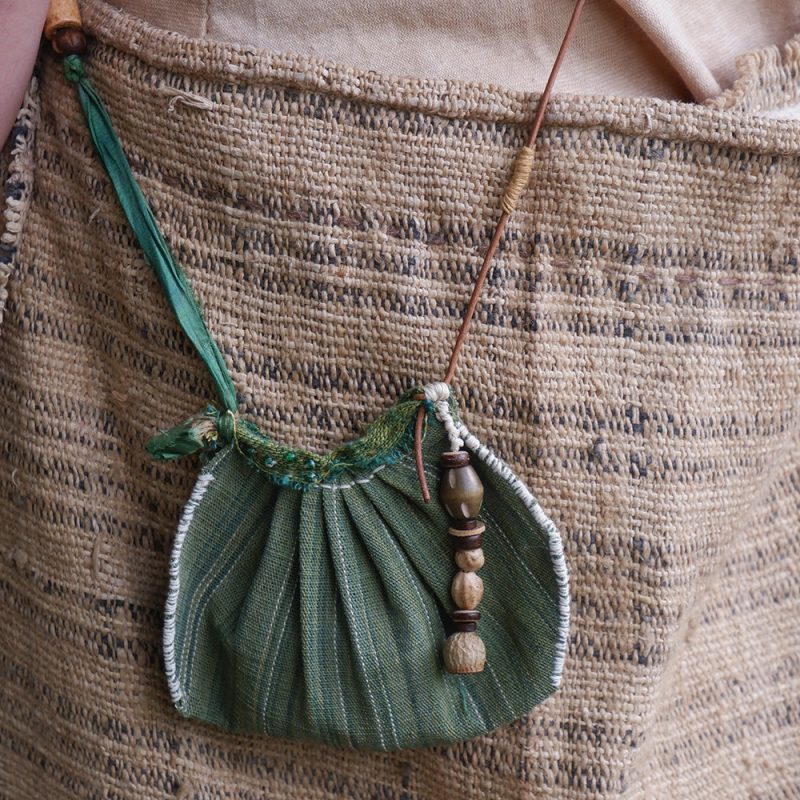 Earth’s Harmony Eco-Friendly Handcrafted Pouch - Image 2