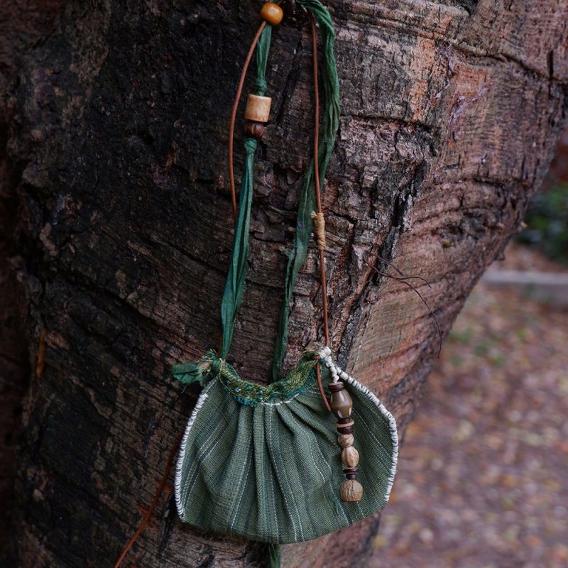 Earth’s Harmony Eco-Friendly Handcrafted Pouch - Image 4