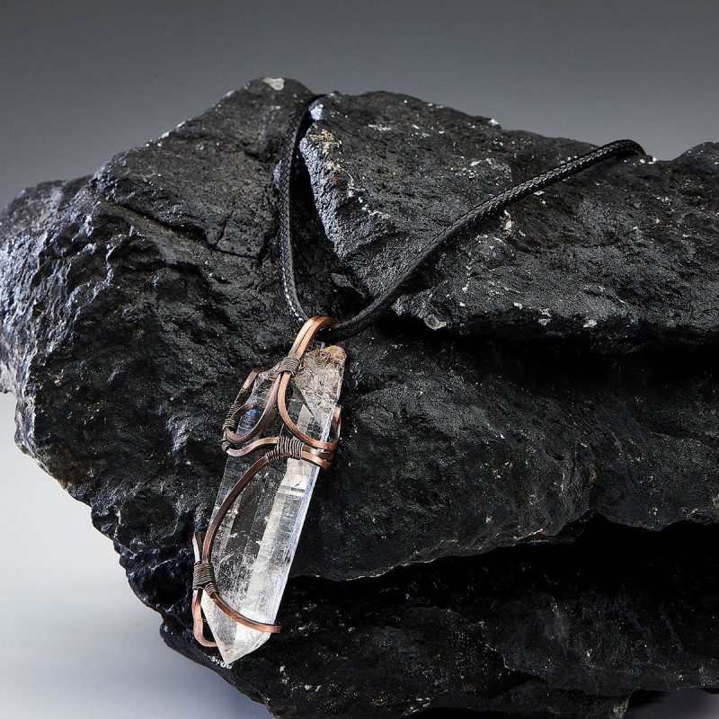 Purity Energy Clear Quartz Silver Pendants - Image 4
