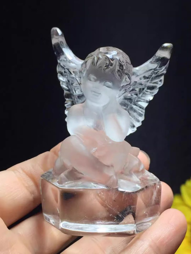 Cupid Manifest Love Tibetan Quartz Crystal EXQUISITE IN Protection Healing - Image 3