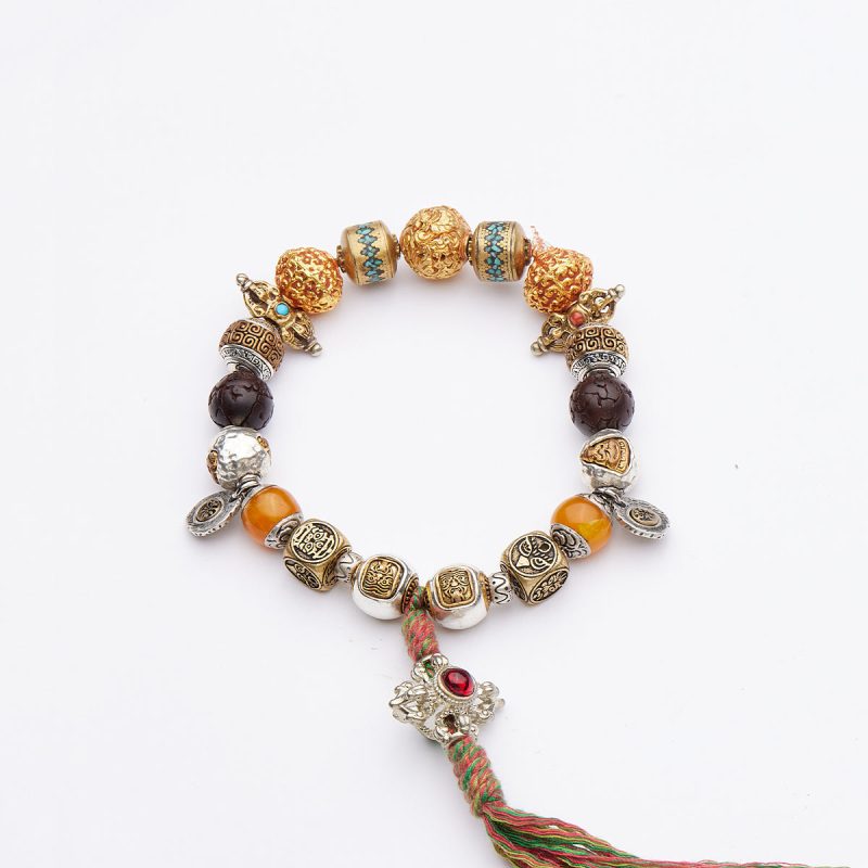 Wealth Energy Tibetan Treasures Bracelet - Image 7