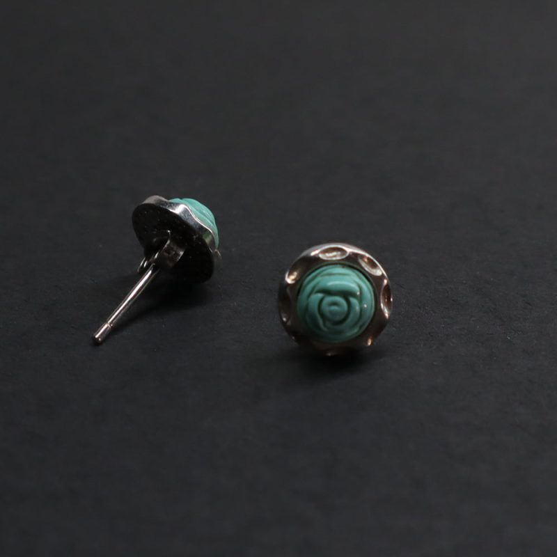 EXQUISITE IN Prosperity Rose Turquoise Earrings - Image 2