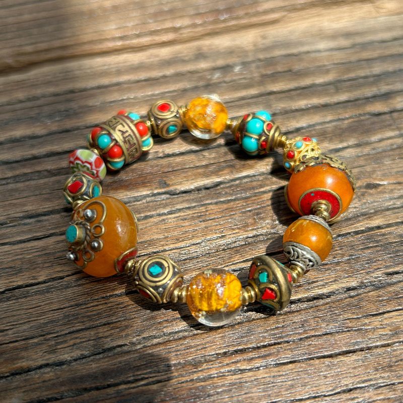Wealth Energy Tibetan Treasures Bracelet - Image 9