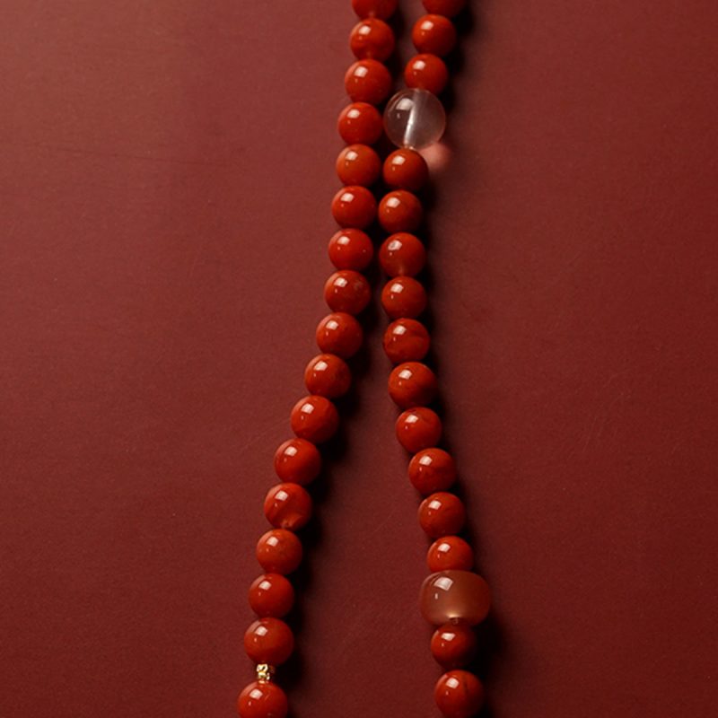 South Red Agate Lucky Blessing Bracelet - Image 5