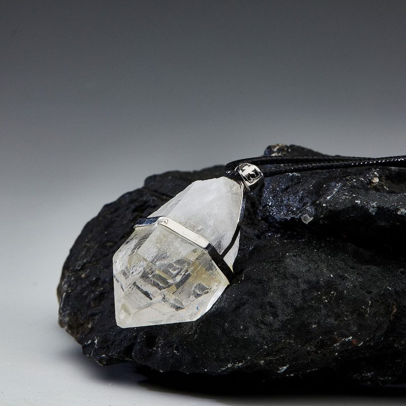 Healing Breath of Life Clear Quartz Sterling Silver Pendants - Image 3