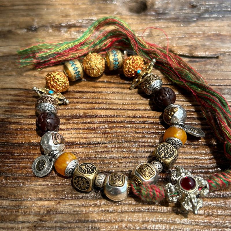 Wealth Energy Tibetan Treasures Bracelet - Image 8