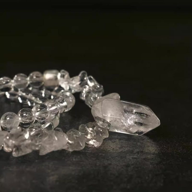 Healing Energy Clear Quartz Bracelet - Image 2