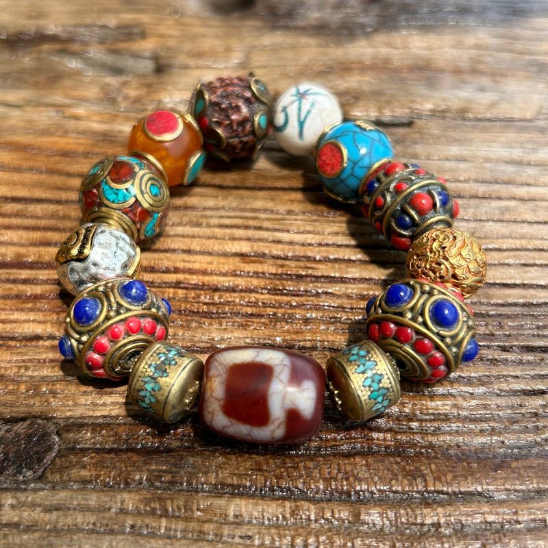 Wealth Energy Tibetan Treasures Bracelet - Image 8