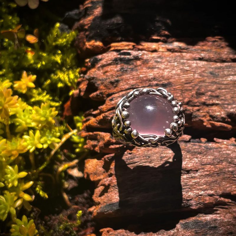 Celestial Serenity Energy Silver Crystal Rings - Image 9