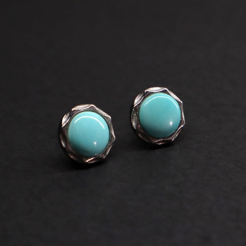 EXQUISITE IN Lotus Wealth Turquoise Earrings - Image 4