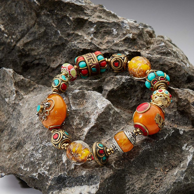 Wealth Energy Tibetan Treasures Bracelet - Image 3
