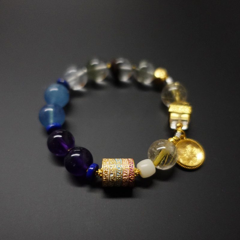 Zaki Lam Wealth Energy Tibetan Crystal Bracelet - Image 9