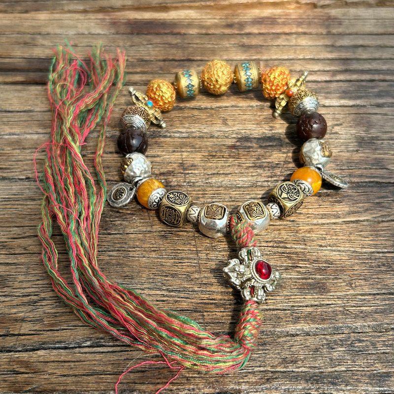 Wealth Energy Tibetan Treasures Bracelet - Image 2