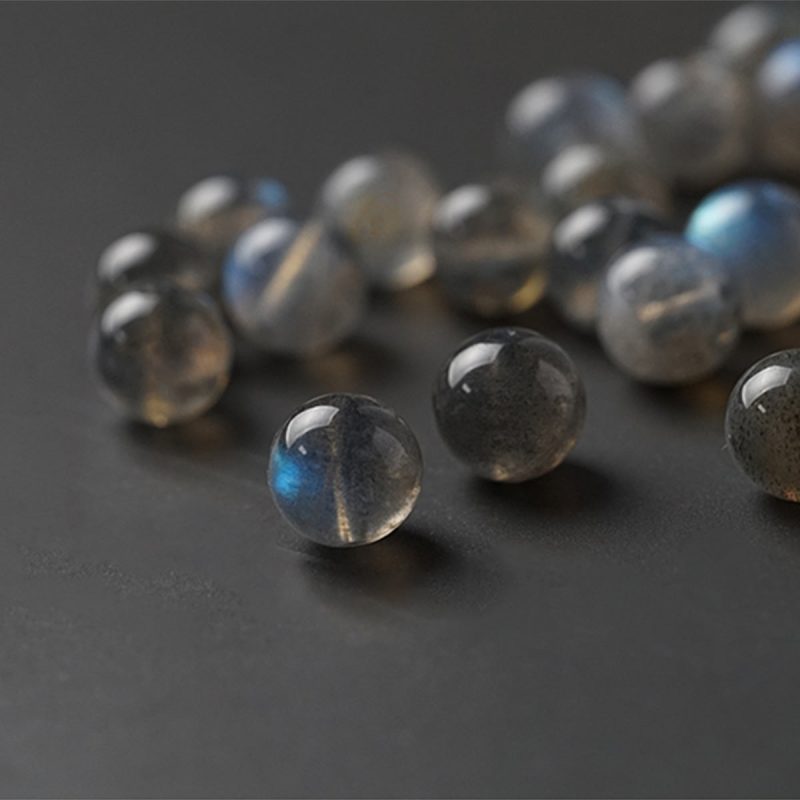 Labradorite and Sandalwood Lucky Energy Bracelet - Image 8