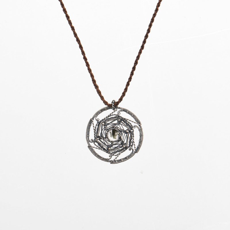 Healing Energy Mandala Crystal Quartz Silver Pendants - Image 9