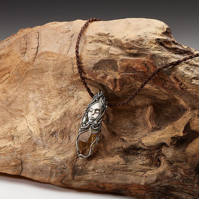 Wealth Energy Citrine Sterling Silver Pendants - Image 3