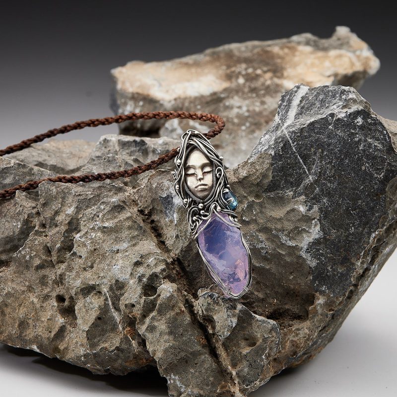 Love Energy Amethyst Pendants - Image 2