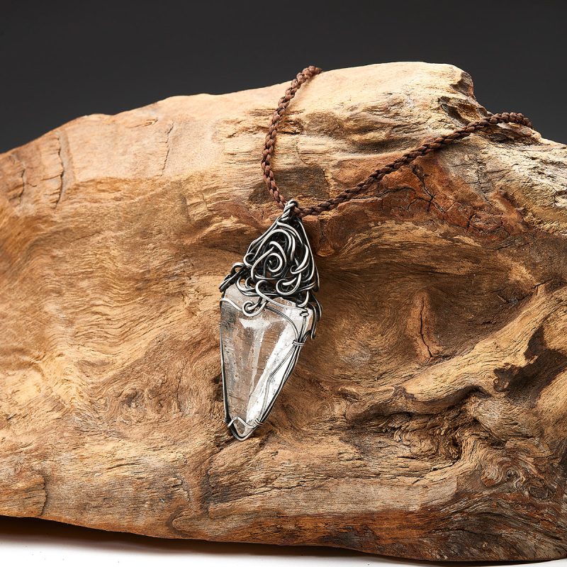Healing Energy Clear Quartz Pendants - Image 6