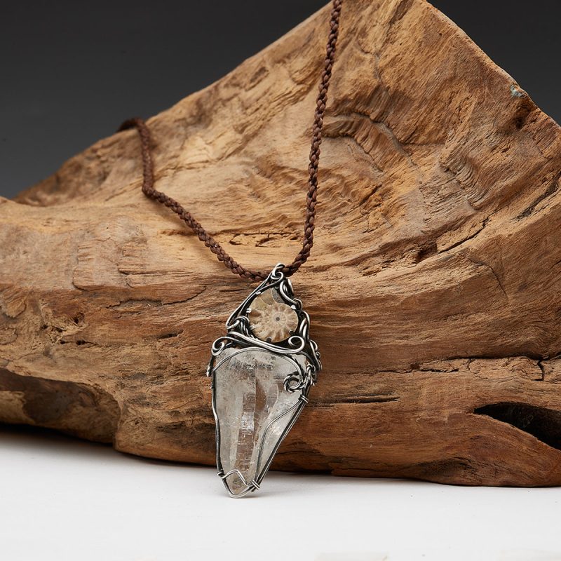 Healing Energy Clear Quartz Pendants - Image 5