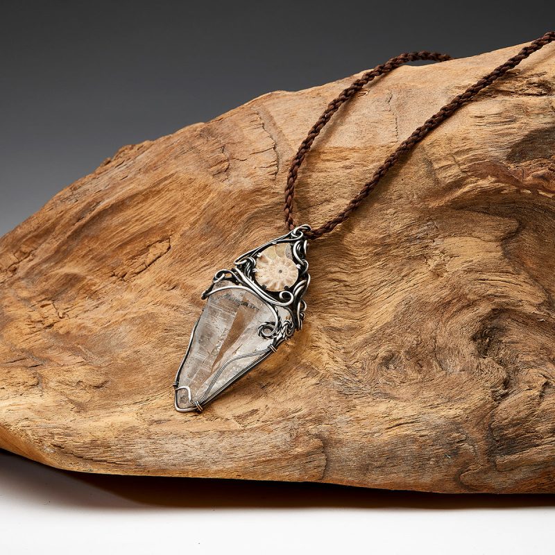 Healing Energy Clear Quartz Pendants - Image 4
