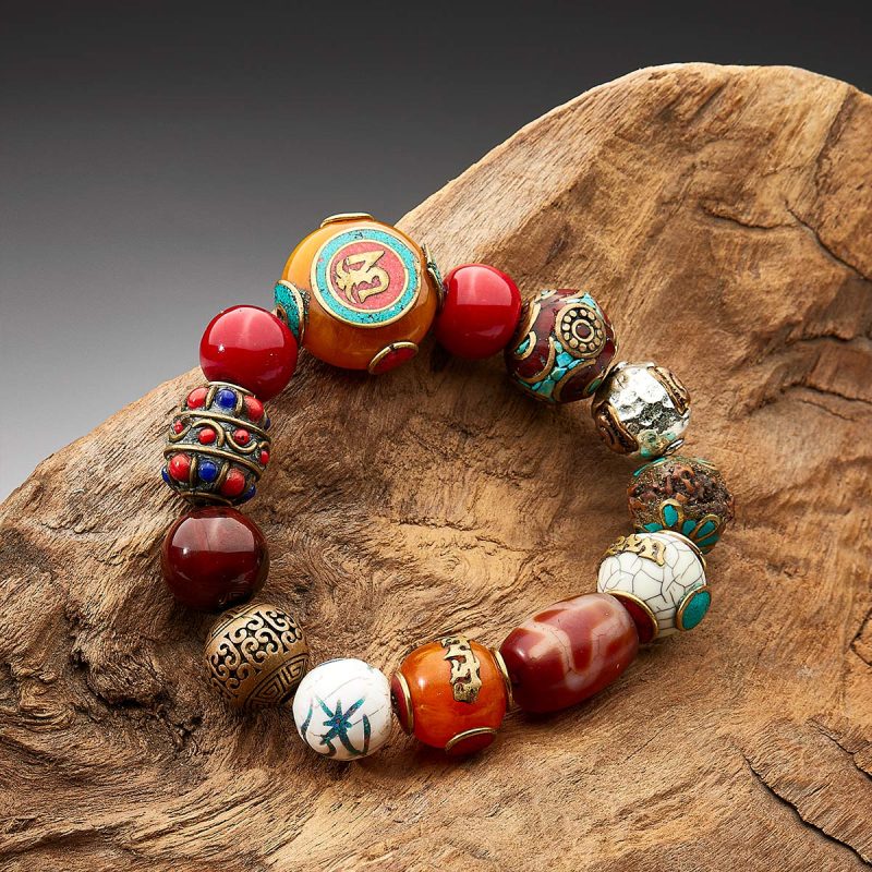 Courage Energy Tibetan Treasures Bracelet - Image 5