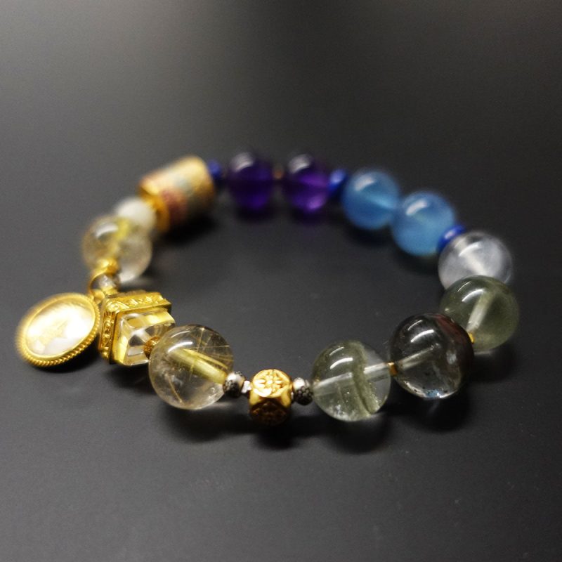 Zaki Lam Wealth Energy Tibetan Crystal Bracelet - Image 6