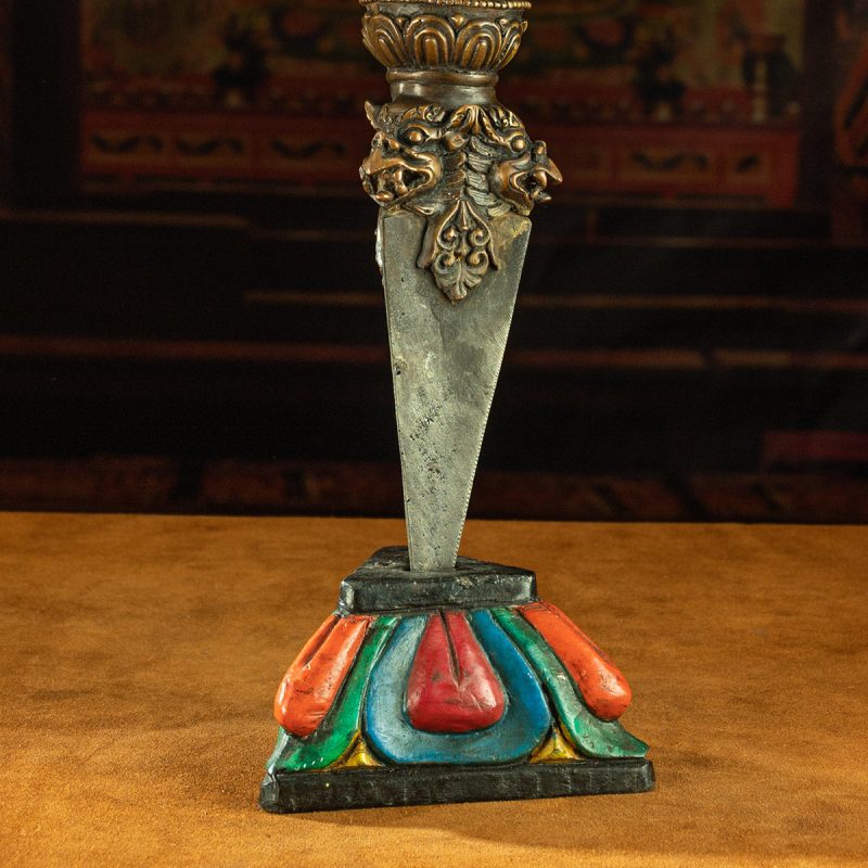 Qing Dynasty Vajira Of The Mahakala Dharma Protector Copper  Sakya Monastery - Image 7