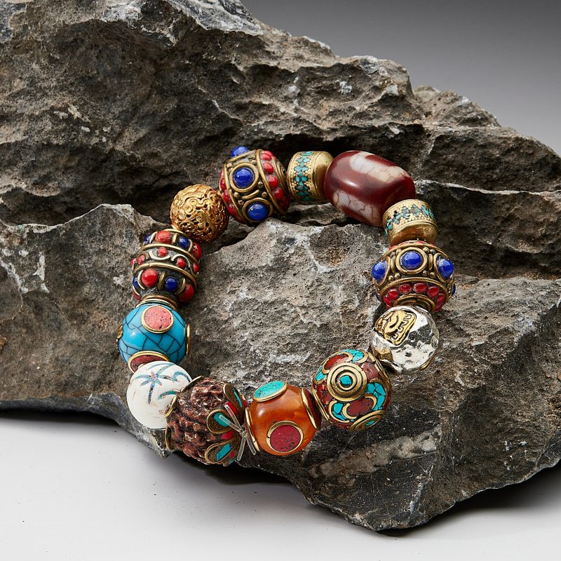 Wealth Energy Tibetan Treasures Bracelet - Image 4