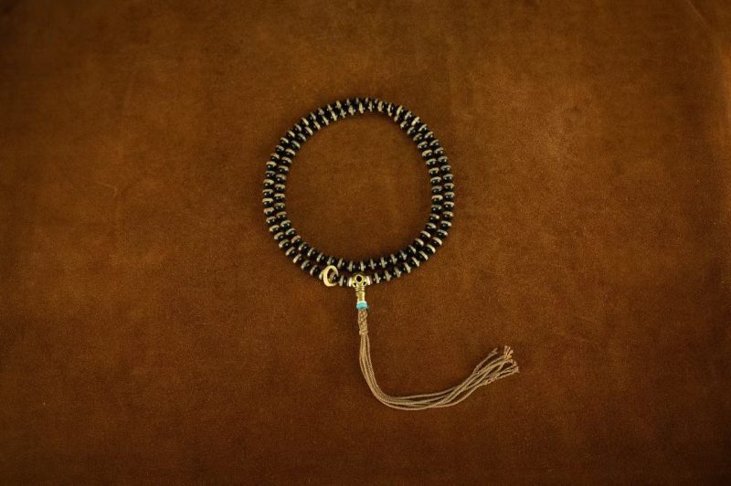 Ancient Natural Bhaisajyaguru 108 Tibetan Antique Beads - Image 10
