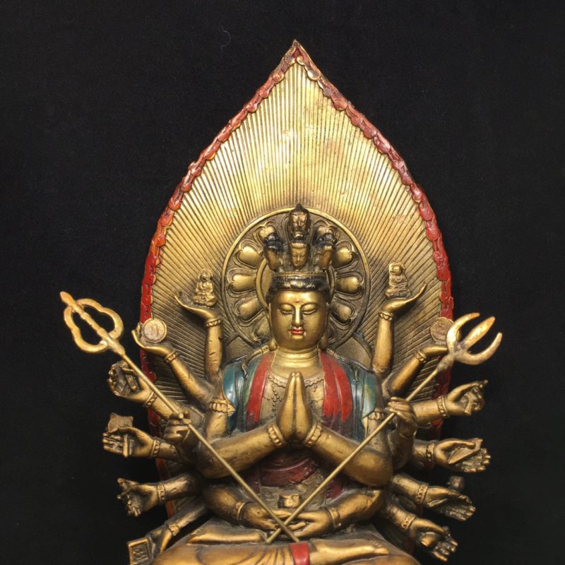 Avalokiteśvara WISDOM Tibetan Statue for Eliminating Difficulty - Image 5