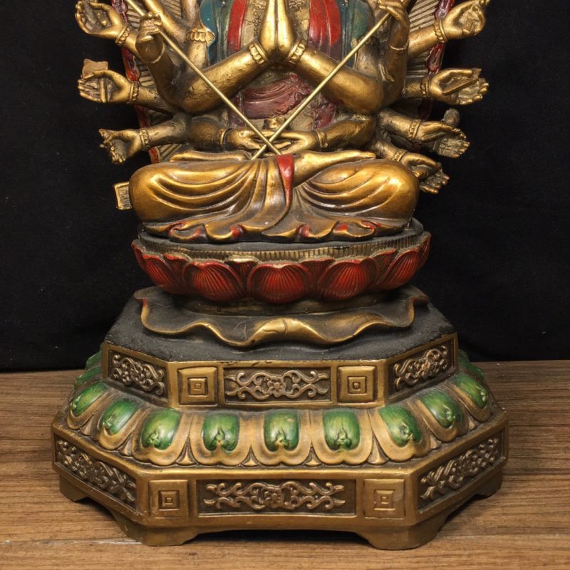 Avalokiteśvara WISDOM Tibetan Statue for Eliminating Difficulty - Image 6