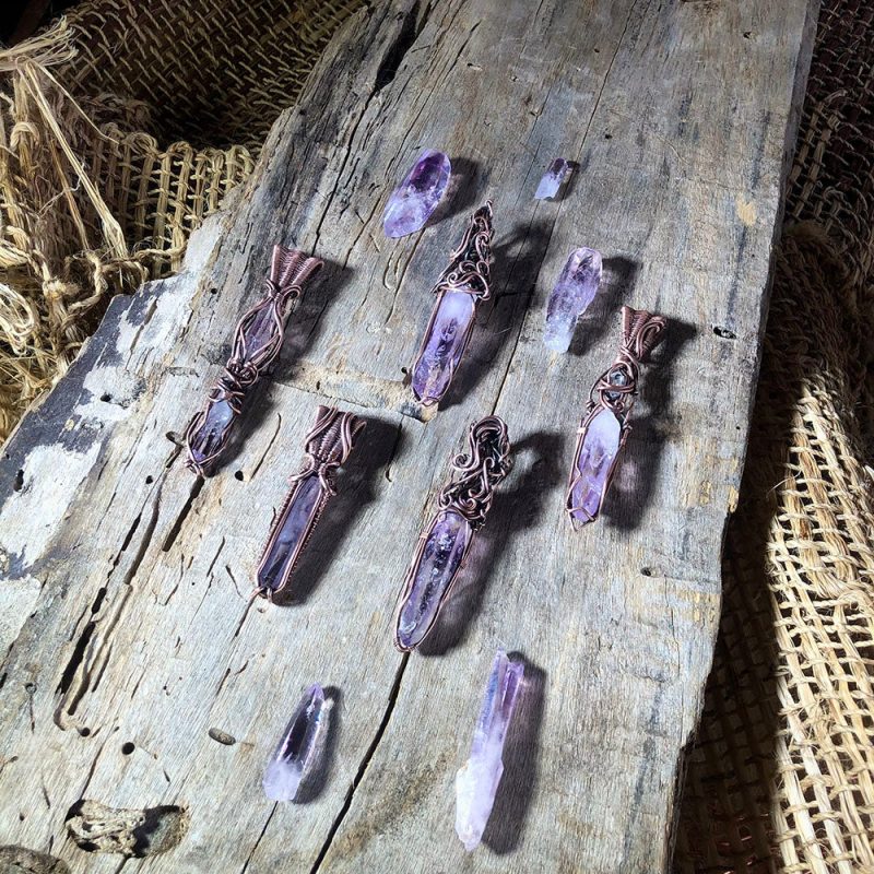 Zen Aura Essence Amethyst Pendant - Image 3