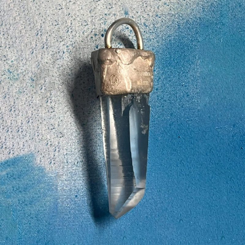 Customizable Energy Talisman Clarity Quartz Pendant - Image 4