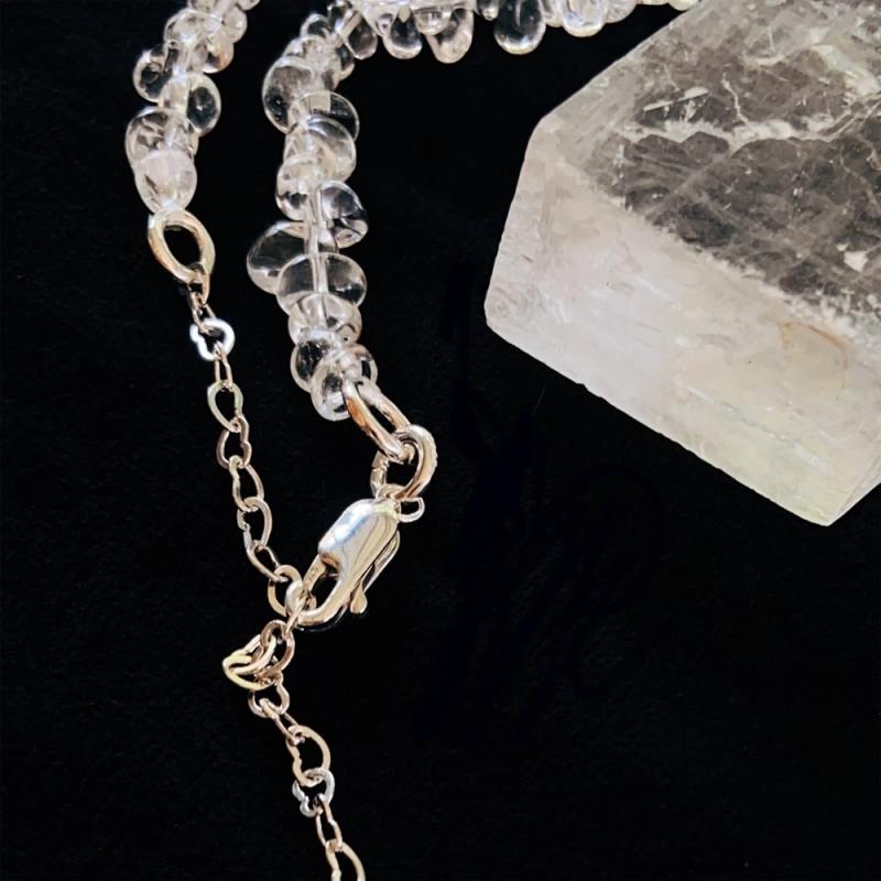 Harmony Nautilus Clear Quartz Necklace - Image 9