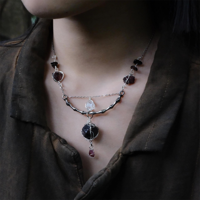 Peaceful Glow Clear Quartz  Necklace - Image 3